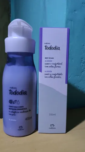 Vendo creme e hidratante e Bob Splash algodão Natura todo dia