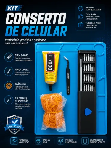 Kit Completo para Conserto de Celular Entrega Gratis