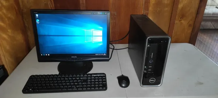 computador completo i3 4th 500gb hd 4gb ram com monitor teclado e mouse win10 pro