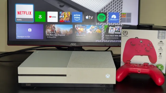 Xbox one s limpeza feita