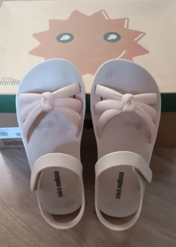 Sandália Mini Melissa Cor Rosa Tamanho 30