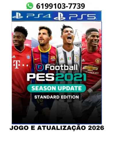 PES 2021 PS4-PS5 + ATUALIZAÇÃO 2026
