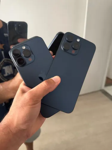 iPhone 15 pro max 256 ac troca e cartão 