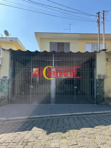 SOBRADO COM 3 DORMITÓRIOS (1 SUÍTE) À VENDA, 251 m² - VILA GALVÃO - GUARULHOS - SP.