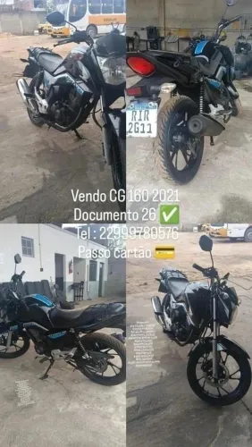 Honda cg 160 2021 ok