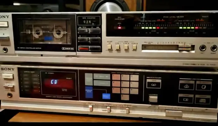 Receiver e tapedeck SONY 