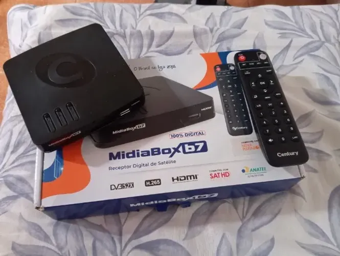 decodificador midia box b7 century
