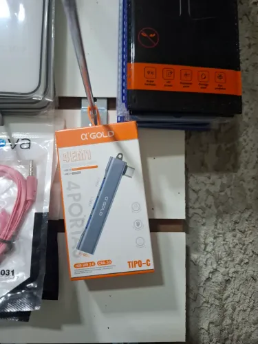 Hub usb tipo C use teclado, mouse ou joystick no celular 