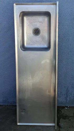 Pia industrial inox