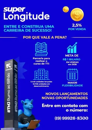 VAGA PARA PROMOTOR(A) DE VENDAS