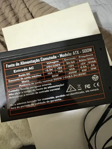 Fonte 500w
