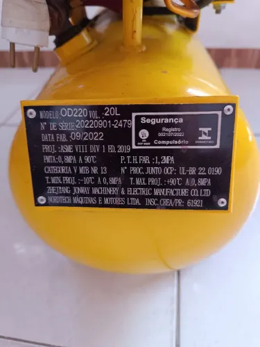 Compressor de ar Tekna 2hp 20l