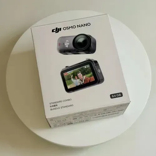 Câmera DJI Osmo Nano Standard Combo Nova Lacrada Garantia Loja Física 