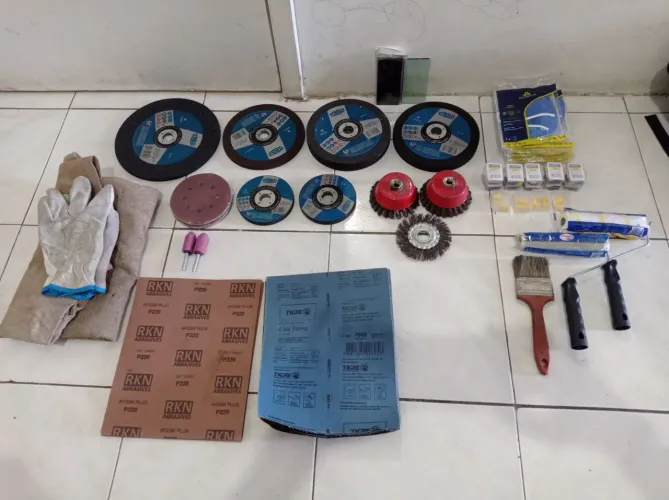 Materiais pra vender rápido e ligeiro.