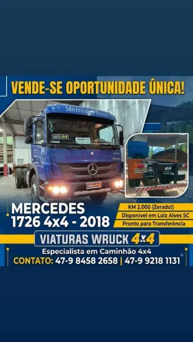 MB atego 1726- 4x4 /1726