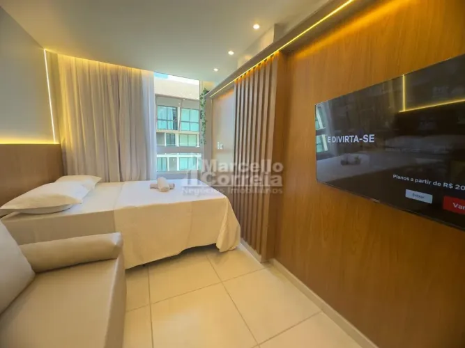 Apartamento mobiliado com 20 m² em porto de galinhas