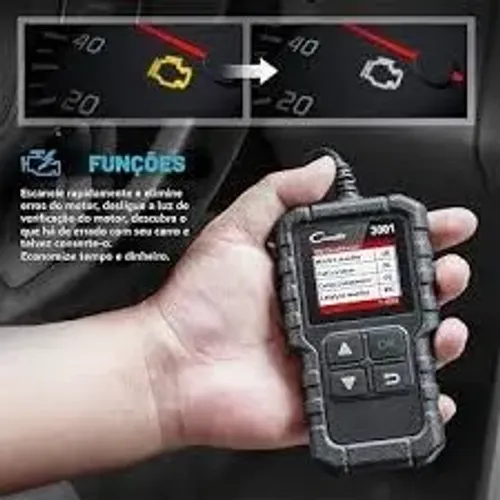 Scanner automotivo Creader 3001