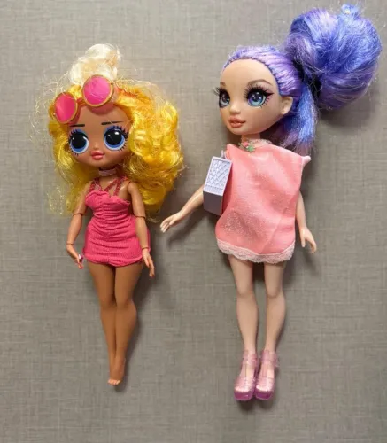  LOL Surprise OMG Movie Magic Agent Glamour e Rainbow High Violet Willow