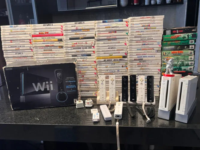 Jogos e acessórios Nintendo wi e wi u