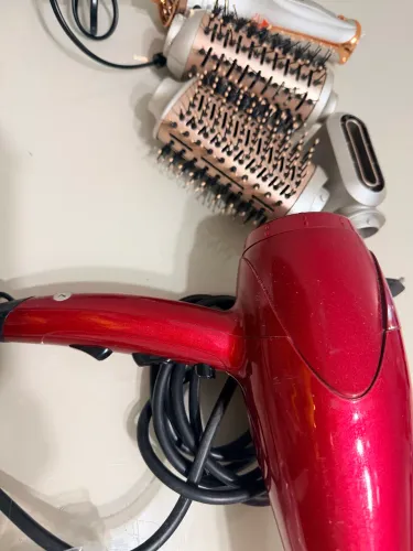 Kit escova secadora + secador de cabelo 