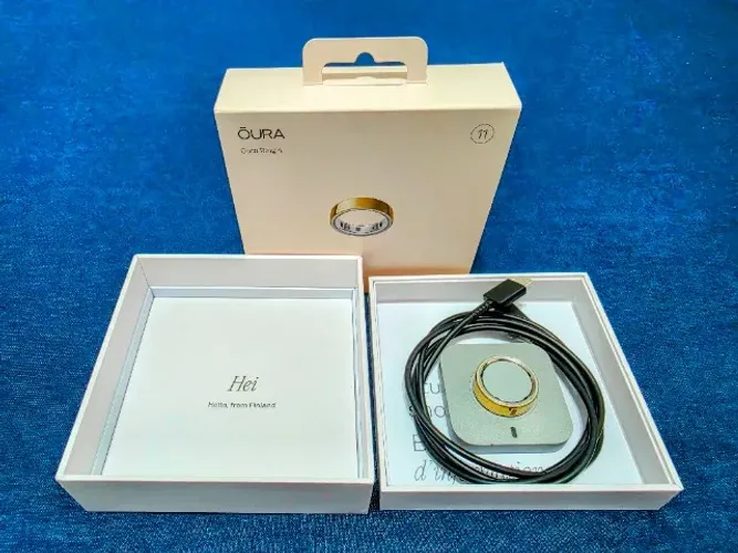 Oura Ring 4 Gold Tamanho 11