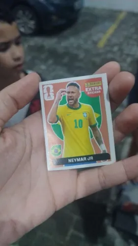 Figurinha NEYMAR BRONZE EXTRA STICKER