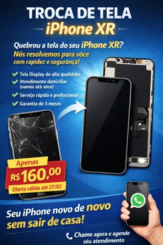 Tela / Display IPhone XR - Instalado 