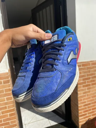 Chuteira Futsal Joma Topflex Azul