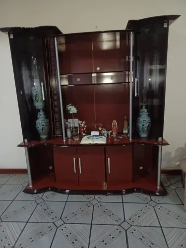 Estante + mesa + espelho