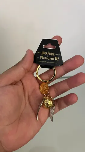 Chaveiro Oficial Harry Potter - Pomo de Ouro (Exclusivo Platform 9 ¾ Londres)