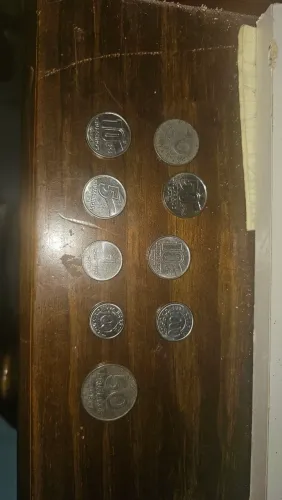 Moedas antigas cruzeiro