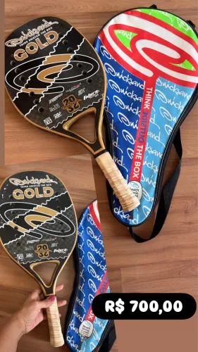 Raquete BeachTennis Profissional Quicksand Gold
