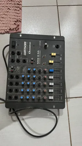 Mesa de Som 6 Canais Wattsom MXS-6 SA