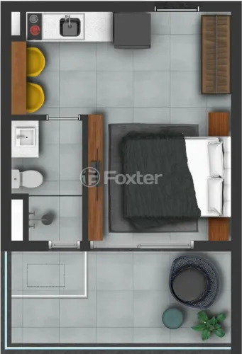 Kitnet / JK / Studio à venda Rua Madre Cabrini, Vila Mariana - São Paulo
