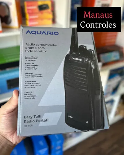 Rádio Comunicador com Nota Fiscal - Par de Rádio 