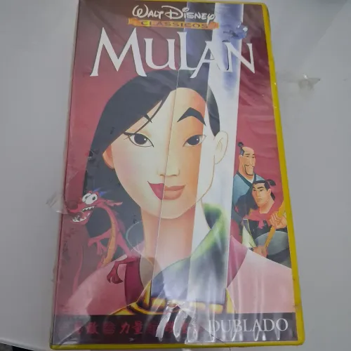 VHS Mulan - Walt Disney - Dublado (Lacrado)