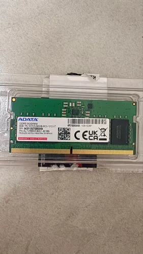 Memória RAM Notebook DDR5 8GB 5600MHz ADATA (Original Lenovo) ? Sem Uso