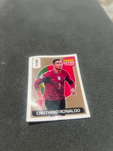 Figurinha extra Cristiano Ronaldo bronze