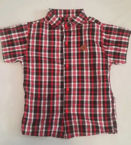 Camisa são João xadrez 6 anos