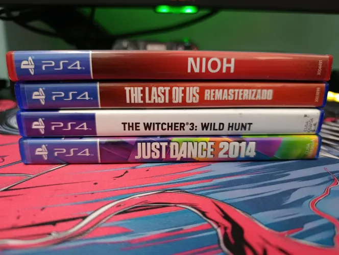 Lote de jogos PlayStation 4