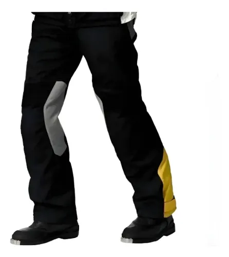 calça gs dry bmw motorrad cinza/amarelo