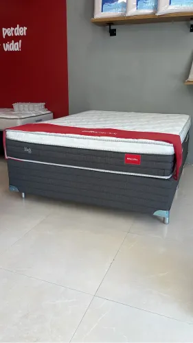 Cama casal molas ensacadas 