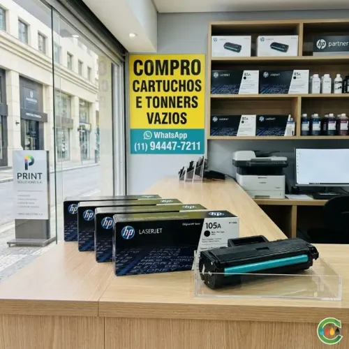 Cartucho de toner para impressora HP, modelo 105A