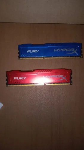 Memória RAM Fury 2x8 DDR3
