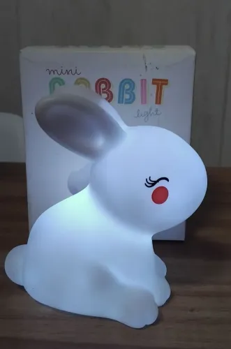 Mini abajour coelhinho