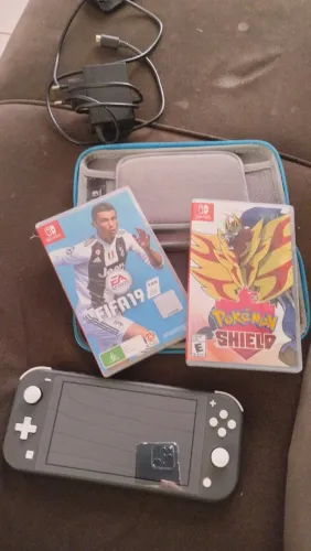 Nintendo switch com jogos 
