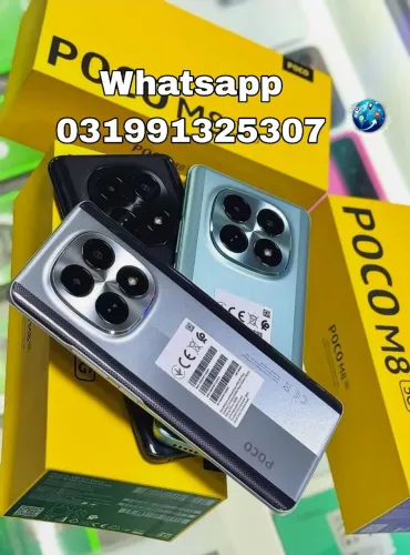 Poco M8 5G Xiaomi Novo Lacrado com Garantia, frete grátis, brindes 