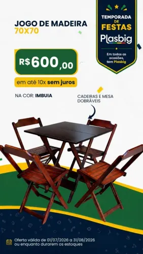 Jogo de Madeira 