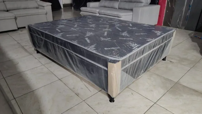 CAMA CASAL BOX CONJUGADA NOVA DE FÁBRICA FRETE GRÁTIS