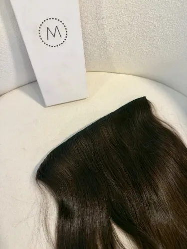 Faixa de extensão de cabelo Mermaid com tictac